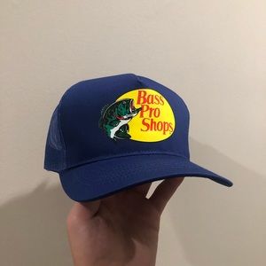 Blue Bass Pro Shops hat